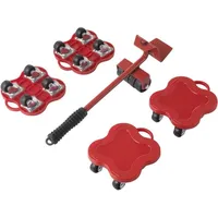 TOOLCRAFT TO-7753734 Möbel-Heber und Transportroller Set Traglast (max.): 400kg