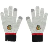 '47 Brand Winter Handschuhe - DEEP ZONE Chicago Blackhawks - Einheitsgröße