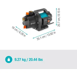 Gardena Gartenpumpe 3000/4 Basic Set 9011-47