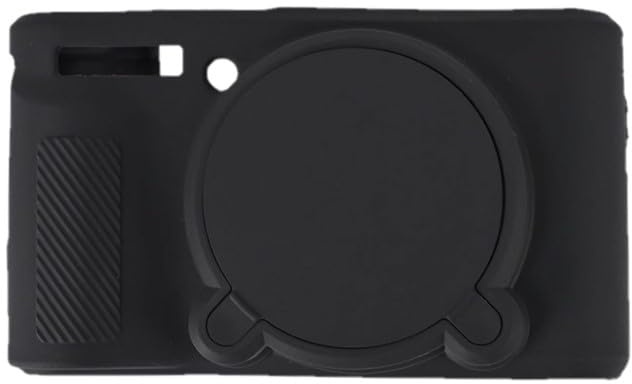 Kamera-Schutzhülle für Canon PowerShot SX740 HS Digitalkamera, weiches Silikon, Schwarz