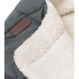 Maxi-Cosi kuschelig weicher 2-in-1 Fußsack, für alle Maxi-Cosi Kinderwagen, auch als Sitzpolster verwendbar, Twillic Graphite