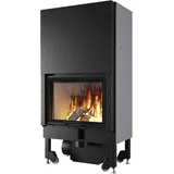 Edilkamin Kamineinsatz Blokk 70 Feuerraum schwarz | Ventilation | 14,3 kW