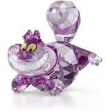 Swarovski Alice in Wonderland Grinsekatze, Detailverliebte Katze in Pinkem und Lilafarbenem Kristall