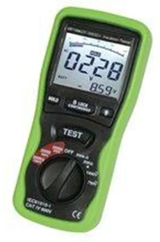 Elma dt 5500a - 2 in 1 multimeter and insulation tester