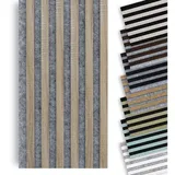 marbet design Wandpaneel, (Lamellenwand Woodline 270x30cm Akustikpaneele Holz, Holzpaneele Wand Schalldämmung Akustikwand, 1 Paneel - 0.81 qm)