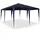 vidaXL Partyzelt Blau 4x4 m PE