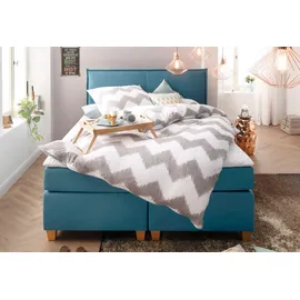Home Affaire Houssay 180 x 220 cm H2 Bonnell-Federkernmatratze petrol