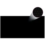 vidaXL Poolabdeckung Schwarz 732x366 cm