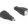 DeLock USB-Mini auf USB-B Adapter Schwarz