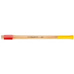 Gedore Ochsenkopf OX E-696 H-0850, Handwerkzeug-Griff, Holz, Rot, Holz, Gelb
