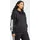 adidas Essentials 3-Streifen Full-Zip Fleece Kapuzenjacke Herren Schwarz/Weiß 2X