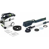 Festool Langhalsschleifer LHS-E 225/CTL36-Set PLANEX (mit Schleifteller, Transporttasche, Absaugmobil CTL 36 E AC-LHS, Klettverbinder)