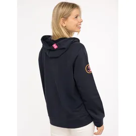 Zwillingsherz Moin Moin Moin Hoodie blau S/M