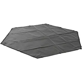 Kerbl Freigehege 8eckig mit Sonnenschutz 82708  schwarz