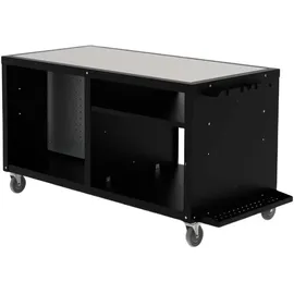 Alfa Forni Kochstation Modul 160 x 80 cm Edelstahl schwarz