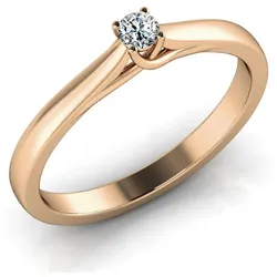 Verlobungsring VR14 750er RosÈgold - 2856