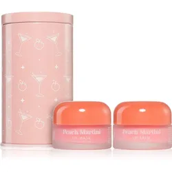Barry M Lip Care Duo Geschenkset für Lippen mit Duft Peach Martini