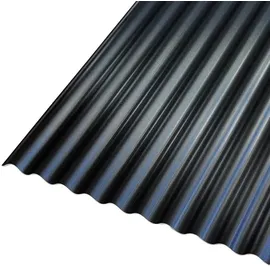 stegplattendepot Wellplatte Sinus 95/34 200 x 95 cm schwarz