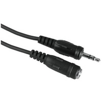 Hama 2.5m 3.5mm jack M/F Audio-Kabel 2,5 m