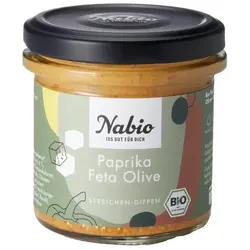Nabio Paprika Feta Olive Aufstrich bio