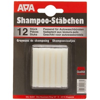 APA 20073 Shampoo-Stäbchen für Waschbürste, 12 Stück