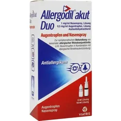 ALLERGODIL akut Duo 4ml AT akut/10ml NS akut 1 St