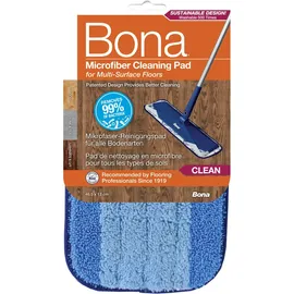 Bona Wischbezug Mikrofaser Zwei-Zonen-Design Blau 1 St.