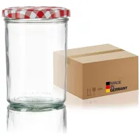 BigDean Einmachglas 435ml Sturzgläser Einkochgläser TO 82 Made in