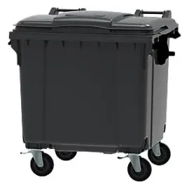 ReinigungsBerater Müllcontainer 1100 l Grau