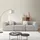 [en.casa] Couch Bouclé 3-Sitzer Grau