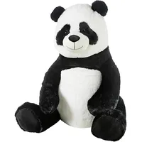 HEUNEC Panda XXL 100 cm Schwarz/Weiß