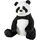 HEUNEC Panda XXL 100 cm Schwarz/Weiß