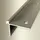 küberit Treppenkantenprofil 32 x 42 x 2500 mm Winkelprofil Einfasshöhe 4 mm Aluminium Glatt Doppelt Versetzt Versenkt Gebohrt Sand Küberit