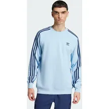 Adidas Adicolor Classics 3-Streifen Sweatshirt Clear Sky XS