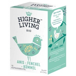 Higher Living Anis  Fenchel & Kümmel bio (15Btl)