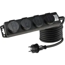 ChiliTec Steckdosenleiste Aussensteckdose IP44 3m Kabel