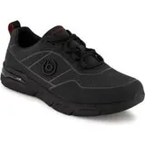 Bugatti Herren Sneaker schwarz Textil & Canvas, schwarz, NOS