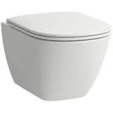 Laufen Lua Wand-WC mit WC-Sitz Weiß matt