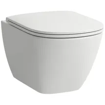 Laufen Lua Wand-WC mit WC-Sitz Weiß matt