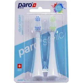 Paro Sonic Duo-Clean Zahnbürste mehrfarbig 2 St.