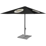 Warsteiner Sonnenschirm 4 m rund schwarz - Klein