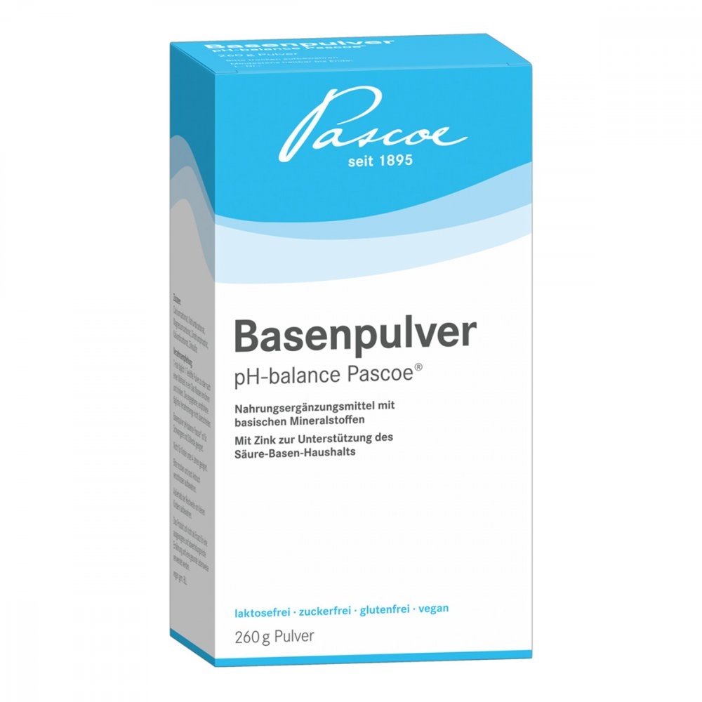Produktbild Basenpulver Pascoe
