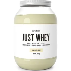 GymBeam Just Whey Molkenprotein mit Verdauungsenzymen Geschmack Vanilla Ice Cream 1000 g