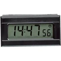 EUROTIME Funk-Uhrwerk 51900 mit Anzeige Schwarz
