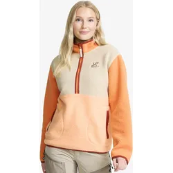 Canyon Half-zip Pile Fleece Damen Peach Fuzz/Copper Tan, Größe:L - Damen > Oberteile > Fleece & Midlayers - Orange