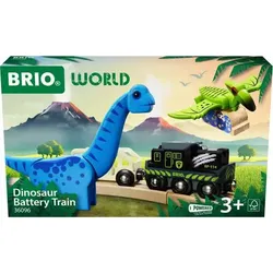 BRIO Dinosaur Battery Train, Zug, 3 Jahr(e), Holz, Mehrfarbig