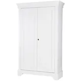 Woood Buffet Isabel Kiefernholz klassischer Landhausstil Weiß