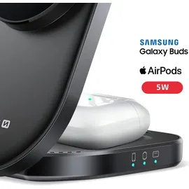 Swissten MagBase 3-in-1 Schwarz