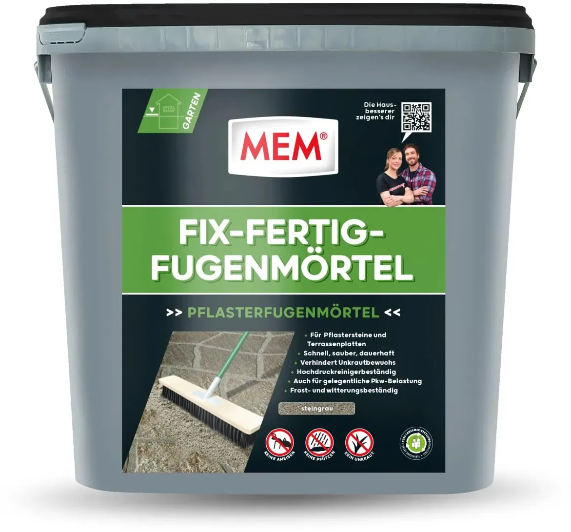 mem fix-fertig-fugenm�rtel steingrau