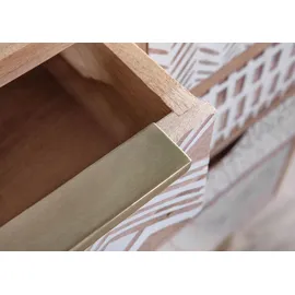 GUTMANN FACTORY Kommode Linea Holz Orange Mango